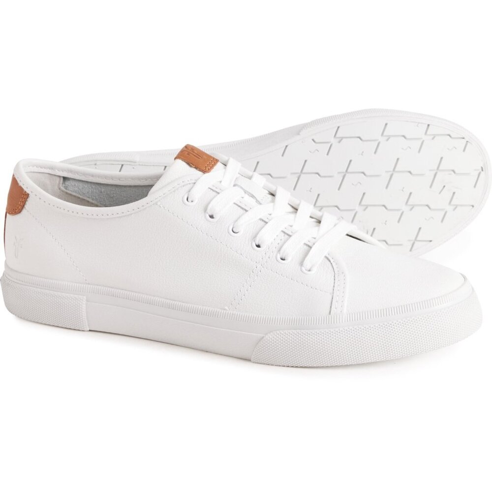 NEW Frye Gia Sneakers - Leather For Women  White  563sn